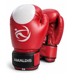 Mănuși de box AMALDIS roșii, 10 oz, 4242