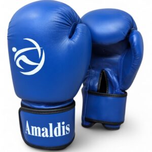 Mănuși de box PU Amaldis albastre 10 oz 6023