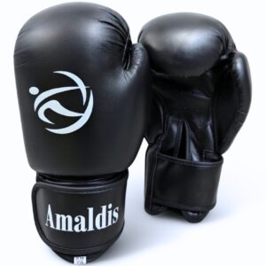 Mănuși de box AMALDIS negre 12 OZ. 7614