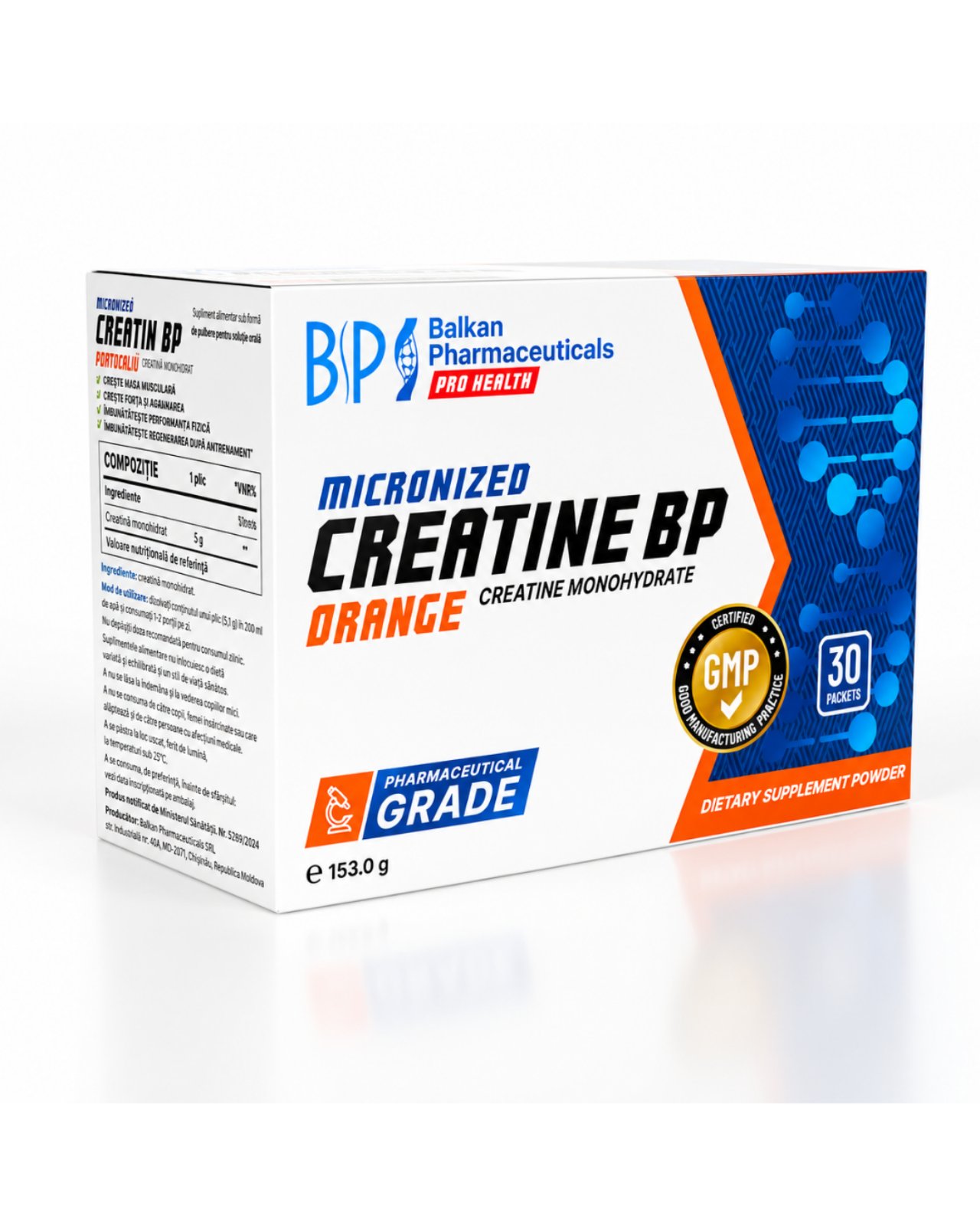 BBPH Creatine-BP ORANGE pulb 5 g plic N30