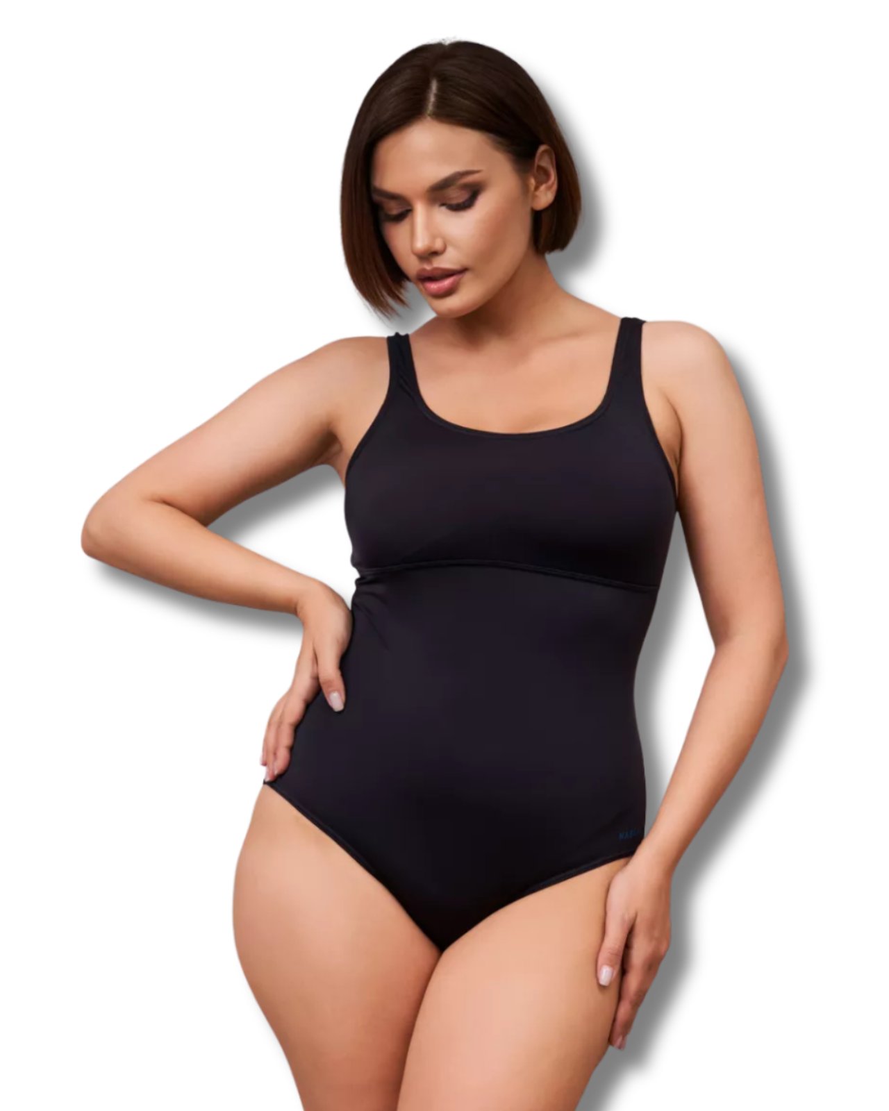 Купальник женский черный Nabaiji KAIPEARL