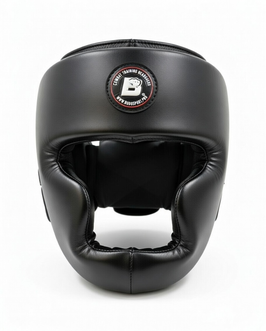 Шлем бокс ППУ закрытый верх-H BUDO SPORT 6142