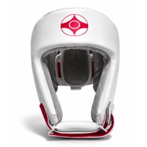 Cască de karate Kyokusin albă BD 8925