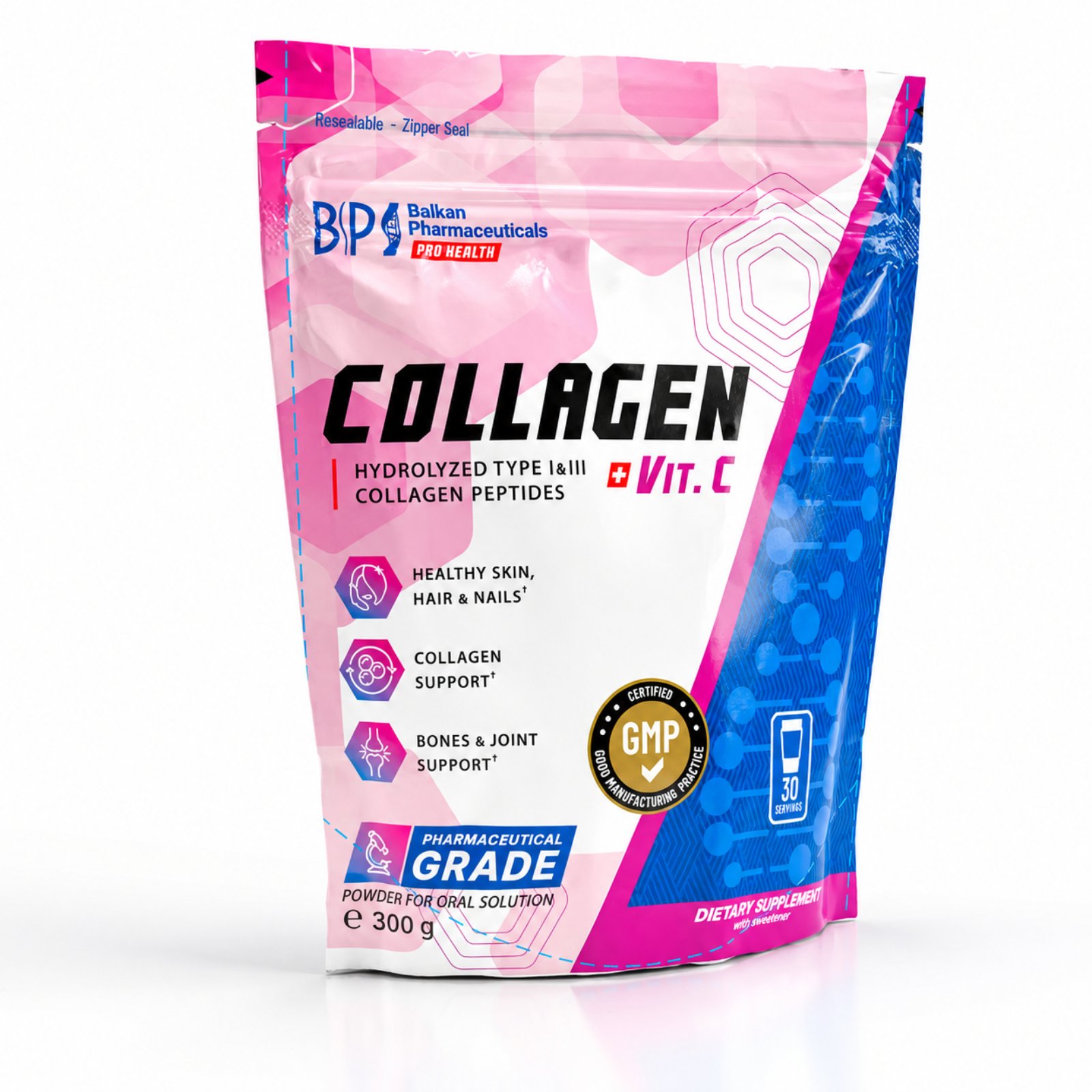 BPH Collagen + Vit C 300gr